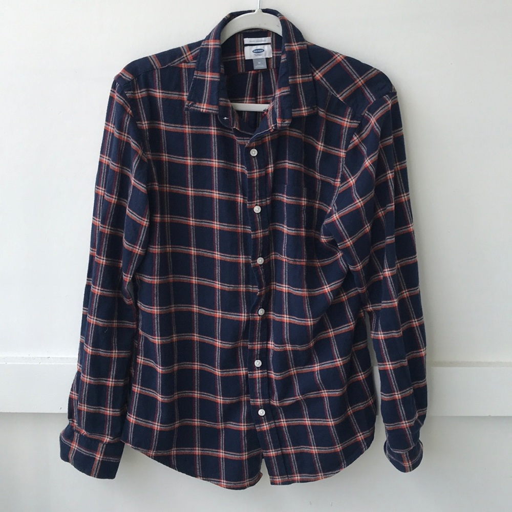 Old Navy Slim Fit Flannel Size Medium